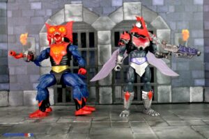 Mattel – Masters of the Universe Masterverse New Eternia Mantenna & Mosquitor Figures