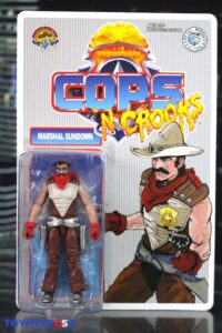 Chicken Fried Toys C.O.P.S. ‘N Crooks Marshal Sundown Figure