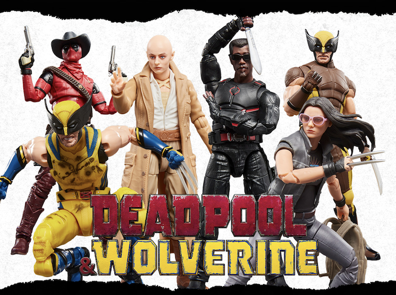 Hasbro Marvel Legends Series 6" Deadpool & Wolverine Movie Wave 2 Figures